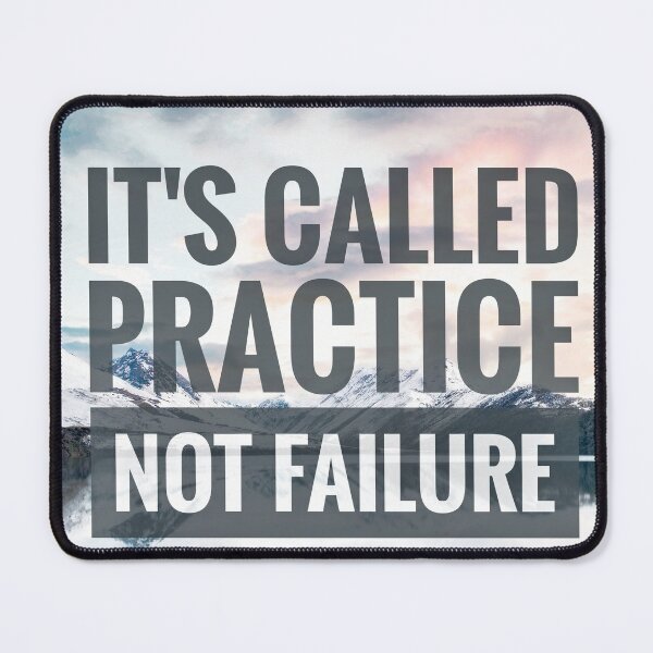 Item preview, It's called practice, not failure. designed and sold by Lost Highway Horror..