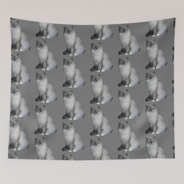 Item preview, Ragdoll cat TSHIRT designed and sold by GOLDFAMILYSHOP.