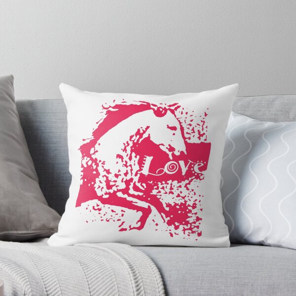 Aperçu de l'œuvre Adorable Lipizzan baroque rose créée et vendue par DappleDesign.