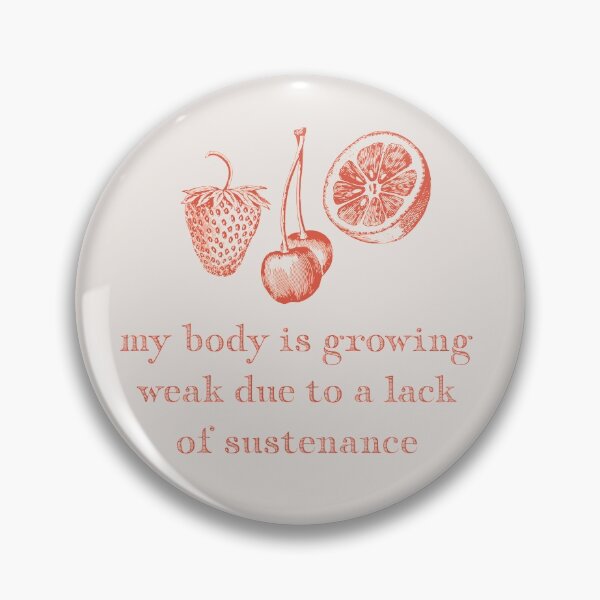 Item preview, my body is growing weak due to a lack of sustenance designed and sold by pond7.