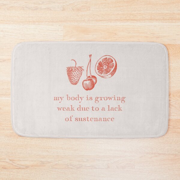 Item preview, my body is growing weak due to a lack of sustenance designed and sold by pond7.