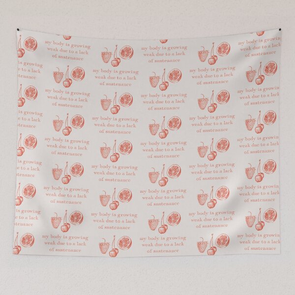 Item preview, my body is growing weak due to a lack of sustenance designed and sold by pond7.