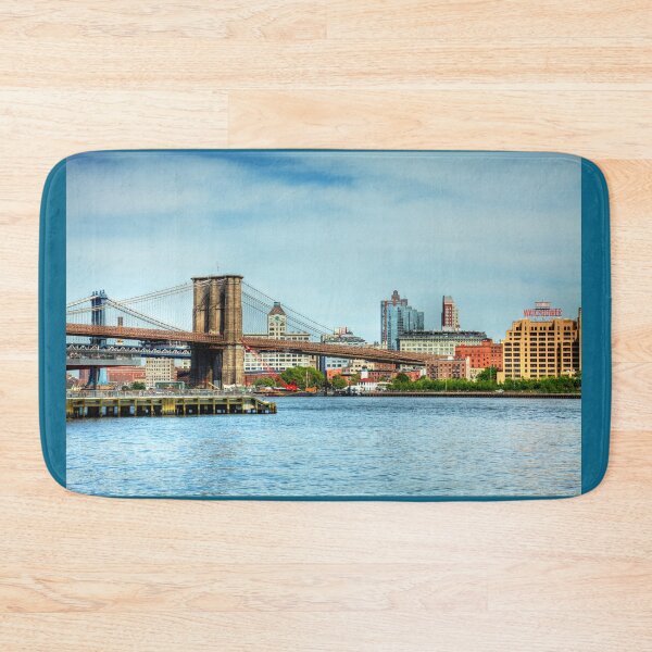 Item preview, Brooklyn Bridge East River New York City designed and sold by Paul Thompson Photography.