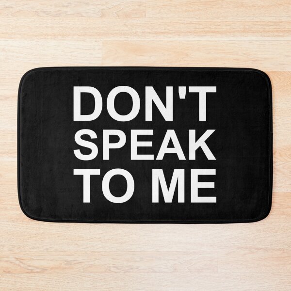 Item preview,  Don't Speak to Me designed and sold by purplevamp.