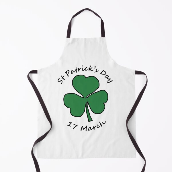 Item preview, St Patricks Day 17 March Typography Shamrock designed and sold by ellenhenry.