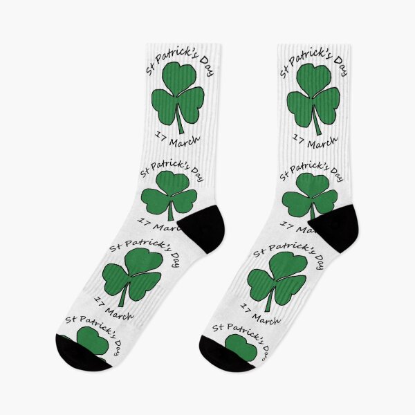 Item preview, St Patricks Day 17 March Typography Shamrock designed and sold by ellenhenry.