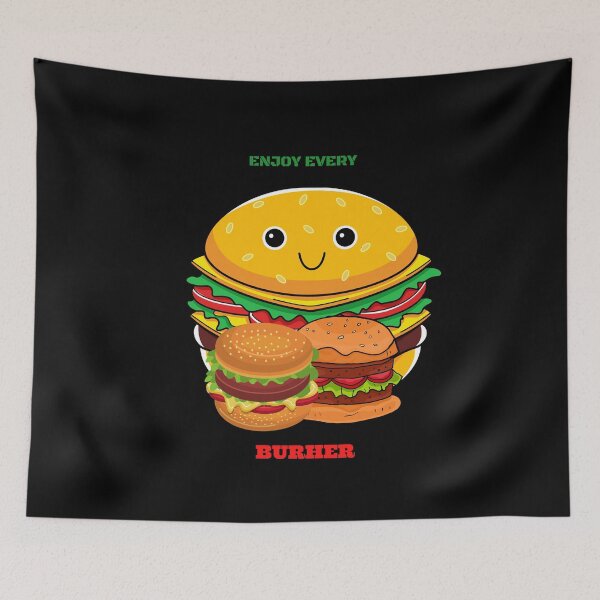 Item preview, ENJOY EVERY BU RGER, Gift for BU RGER Lovers, designed and sold by Vireltoo.