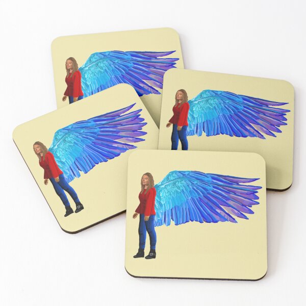 Item preview, Chloe Decker with blue wings - Lucifer designed and sold by CocoCat38.