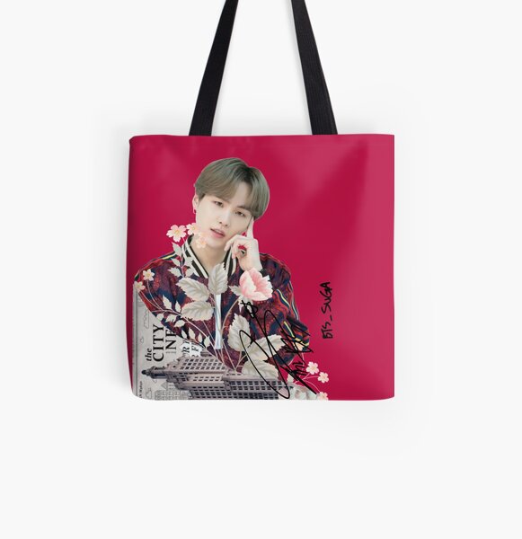 BTS Suga AOP Tote Bag | No Small Dreams Shop