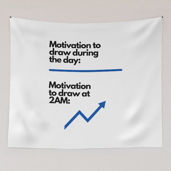 Item preview, Motivation to Draw designed and sold by Awkward-Ginger.