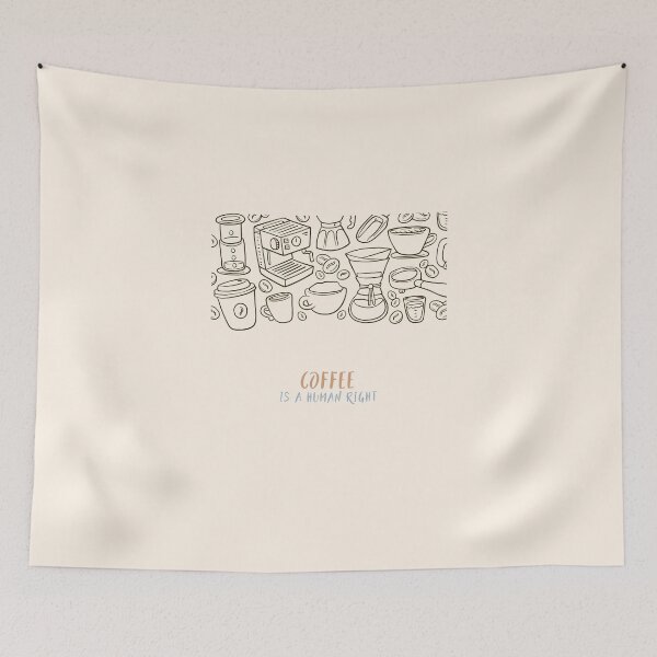 Item preview, Coffee Is A Human Right designed and sold by JAFEart.