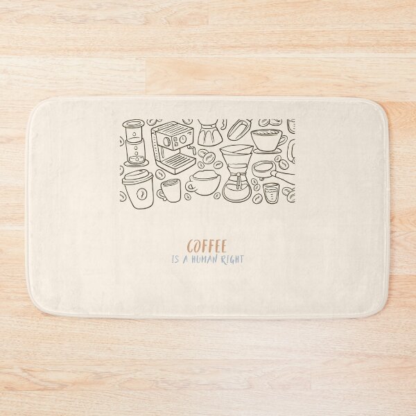 Item preview, Coffee Is A Human Right designed and sold by BrewedPixels.