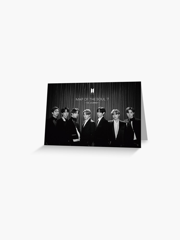 BTS Map Of The Soul 7 - The Journey (Version 3), Album Cover | Greeting Card