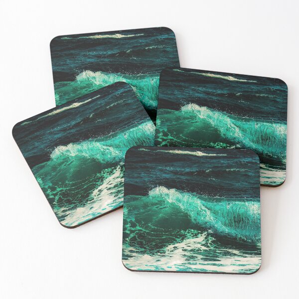 Item preview, Beautiful green ocean Throw Blanket designed and sold by JD369.