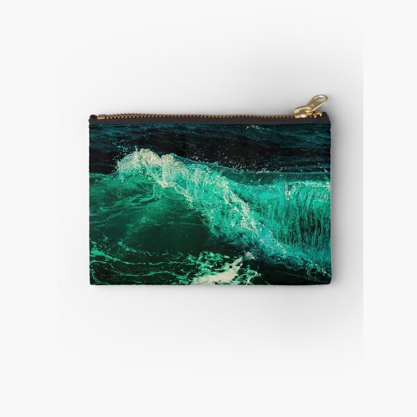 Item preview, Beautiful green ocean Throw Blanket designed and sold by JD369.