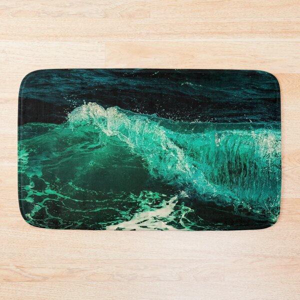 Item preview, Beautiful green ocean Throw Blanket designed and sold by JD369.