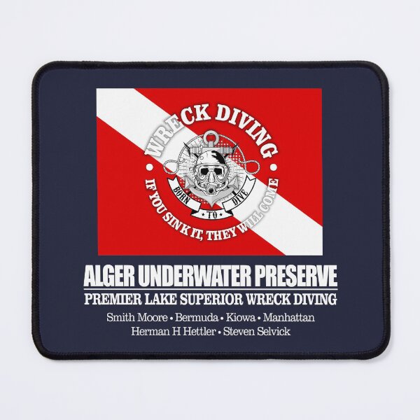 Item preview, Alger Underwater Preserve (best wrecks) designed and sold by curranmorgan.