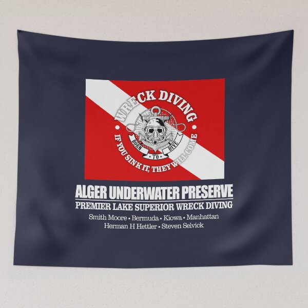 Item preview, Alger Underwater Preserve (best wrecks) designed and sold by curranmorgan.