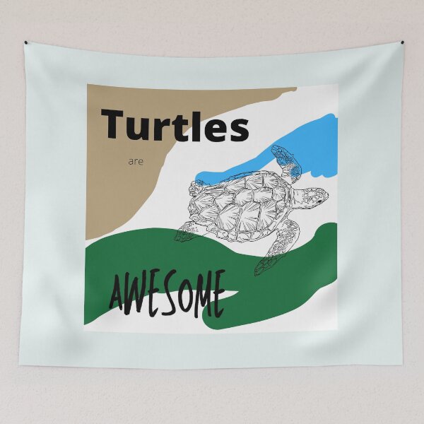 Artikelvorschau, Schildkröten sind toll. entworfen und verkauft von BronikowskiART.