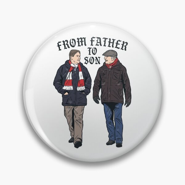 Item preview, From Father To Son (Red And White) designed and sold by casualsofficial.