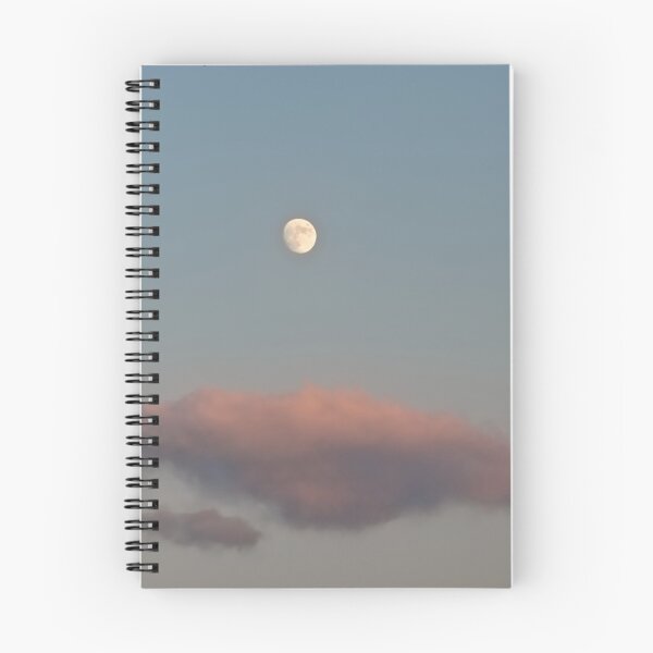 Item preview, Colourful evening sky with almost full moon designed and sold by xophotography.