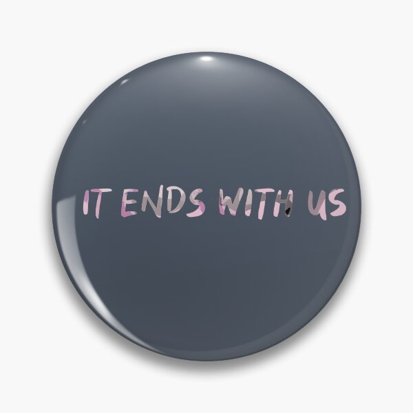 Item preview, It ends with us sticker  designed and sold by Artbymanu.