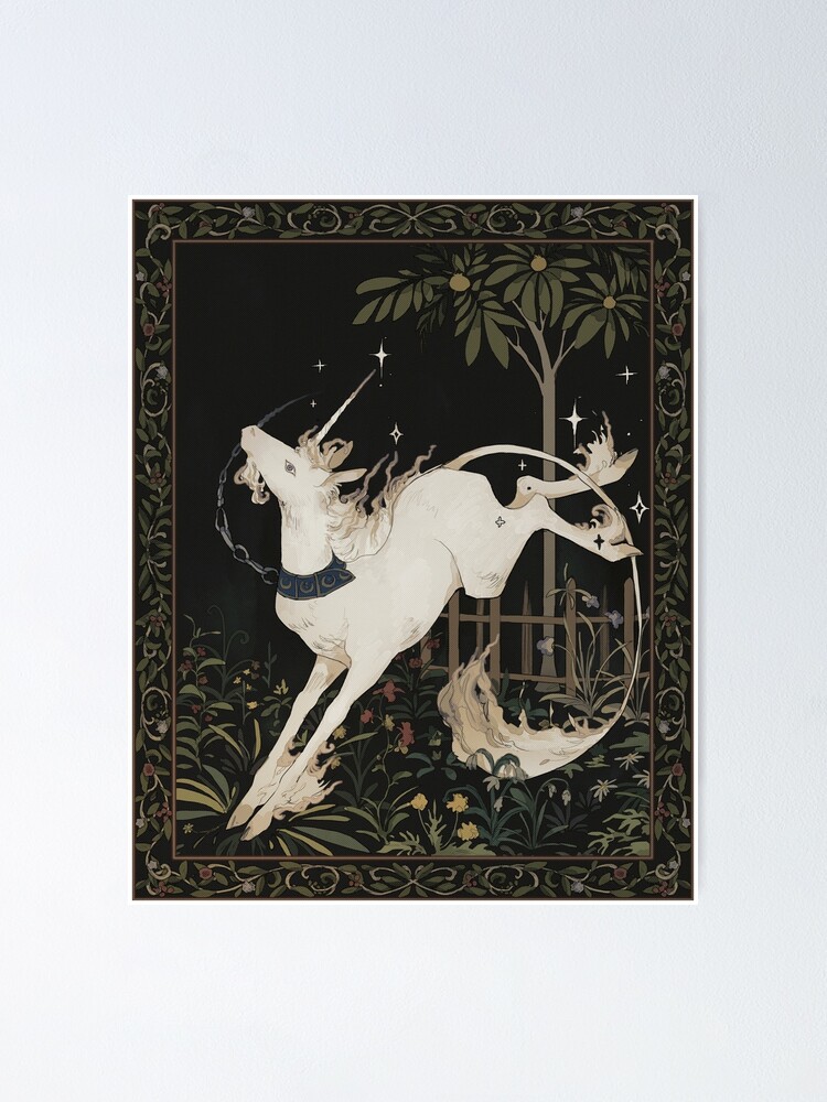 unicorn out of captivity Poster