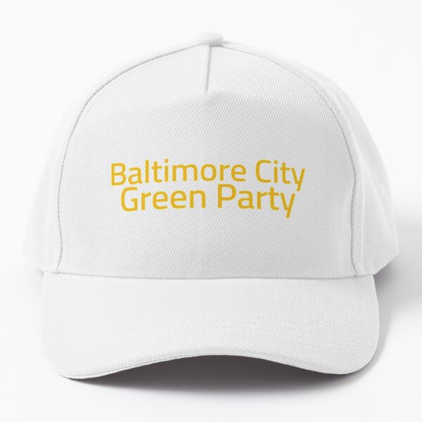 Baltimore City Green Party Basic Baseball Cap