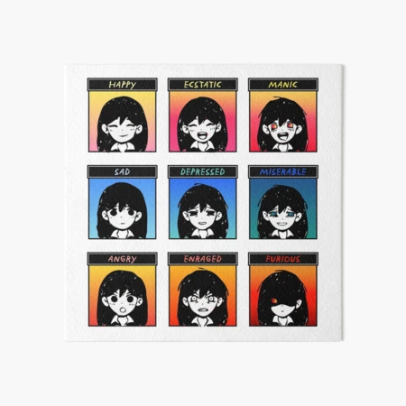 Omori Plush Art Board Print for Sale by CassidysArt