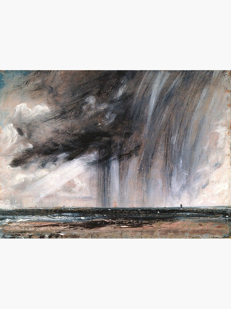 Seascape Study with Rain Cloud - John Constable by TheSoulOfArt