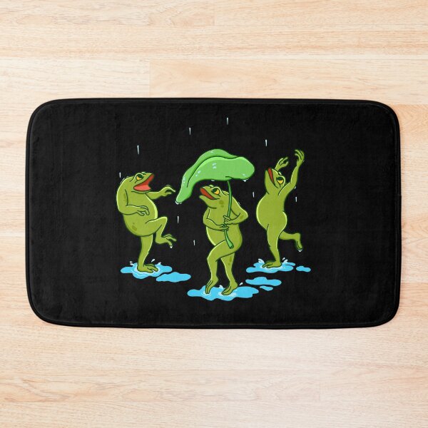Item preview, Frogs in the Rain designed and sold by Kimprut.