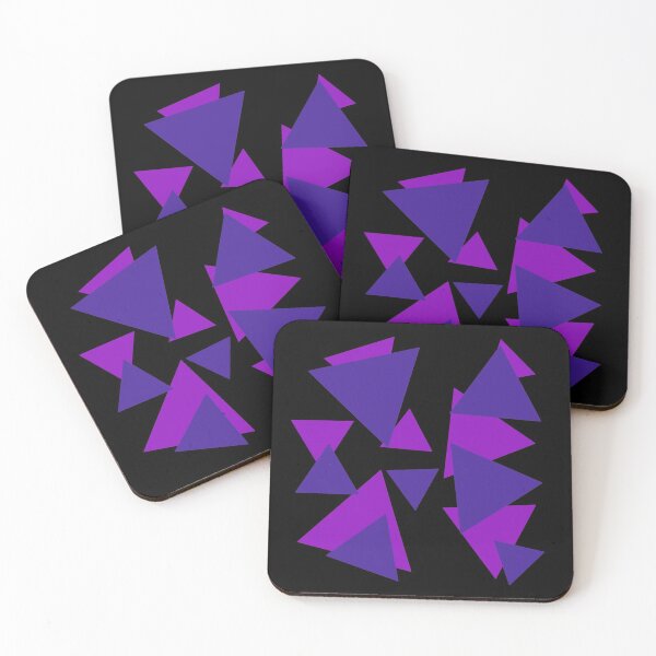 Item preview, Purple Triangles  designed and sold by amanda150771.