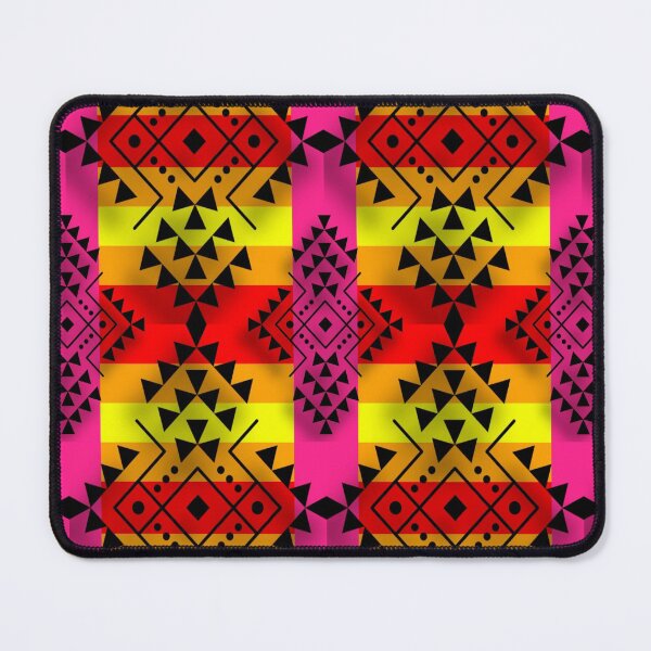 Item preview, Black / Hot Pink Geometric Native Print designed and sold by JMWCD.