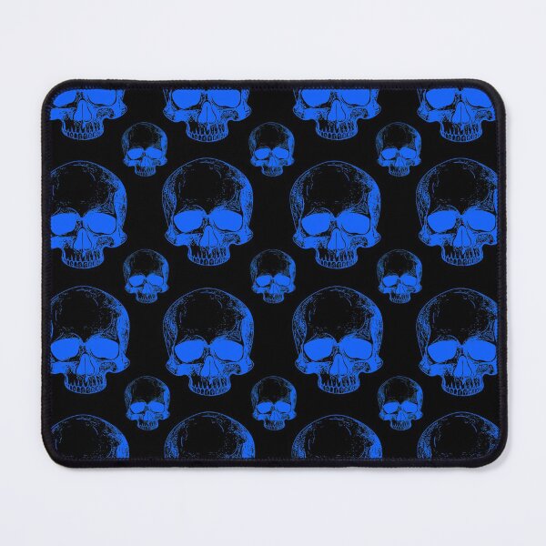 Item preview, Blue Skulls Skulls Skulls designed and sold by BubbleCrumbs.