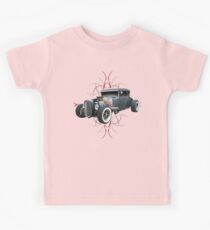 Pinstripe Hot Rod Kids Tee