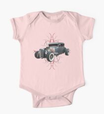 Pinstripe Hot Rod One Piece - Short Sleeve