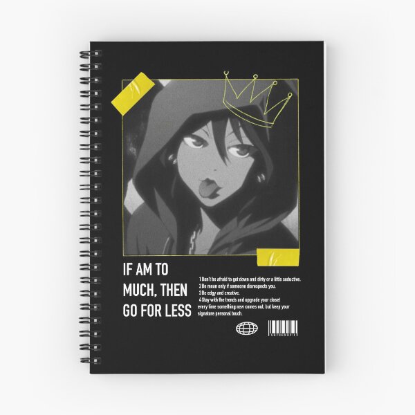 Item preview,  Michiko Malandro- If I'm Too Much Go Find Less designed and sold by LazyCafe.