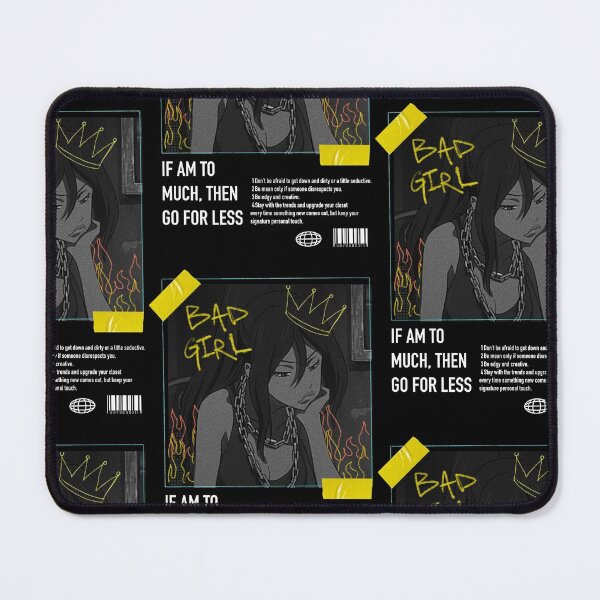 Item preview, Michiko Malandro-If I'm Too Much Go Find Less designed and sold by LazyCafe.