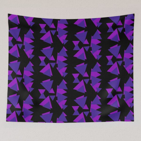 Item preview, Purple Triangles  designed and sold by amanda150771.