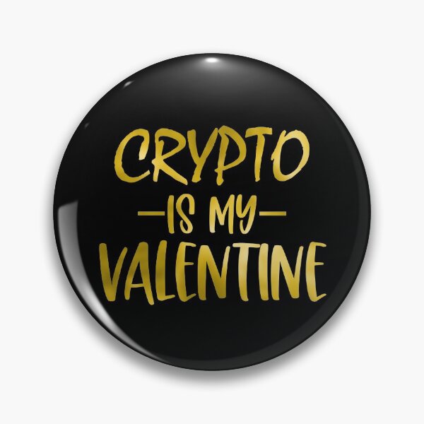 Item preview, Crypto Is My Valentine designed and sold by mrtraz.