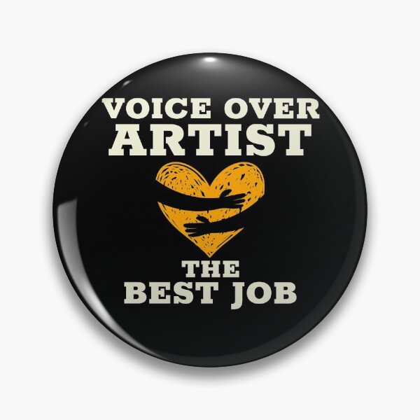 Item preview, Voice Over Artist The Best Job darker version designed and sold by Salkian.