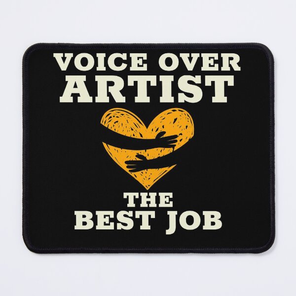 Item preview, Voice Over Artist The Best Job darker version designed and sold by Salkian.