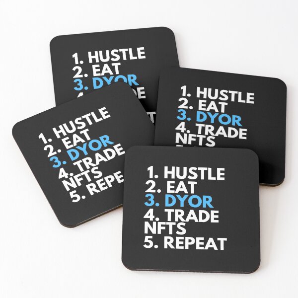Item preview, Eat Sleep NFT Repeat - Hustle DYOR Trade NFTs designed and sold by nft-millionaire.