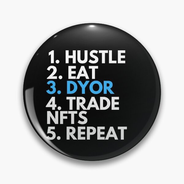 Item preview, Eat Sleep NFT Repeat - Hustle DYOR Trade NFTs designed and sold by nft-millionaire.