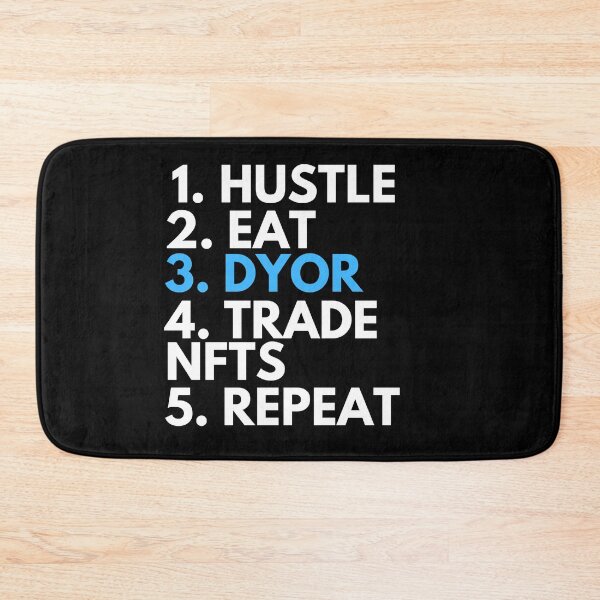 Item preview, Eat Sleep NFT Repeat - Hustle DYOR Trade NFTs designed and sold by nft-millionaire.