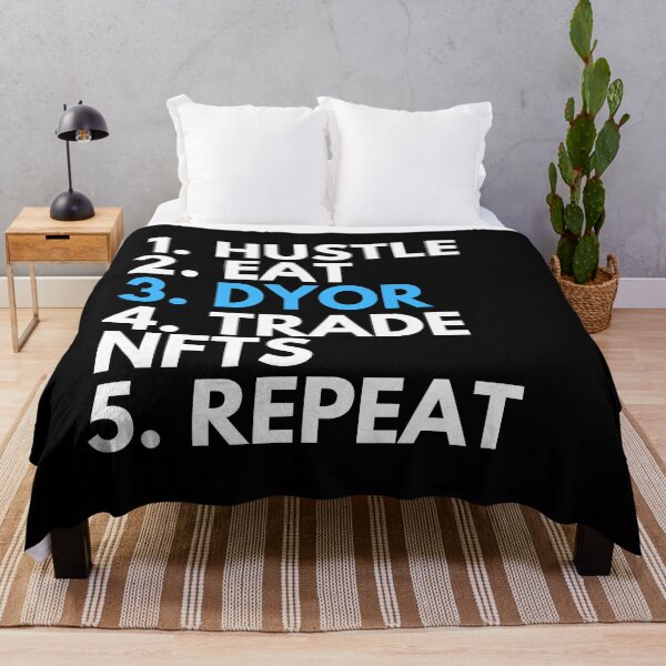 Item preview, Eat Sleep NFT Repeat - Hustle DYOR Trade NFTs designed and sold by nft-millionaire.