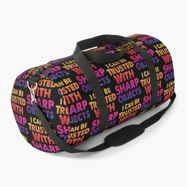Item preview, Funny I can Be Trusted With Sharp Objects | Very Funny designed and sold by YAHIA-14.