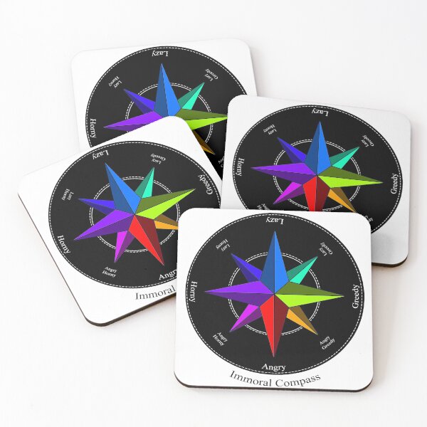Item preview, Immoral Compass designed and sold by LordPentecost.
