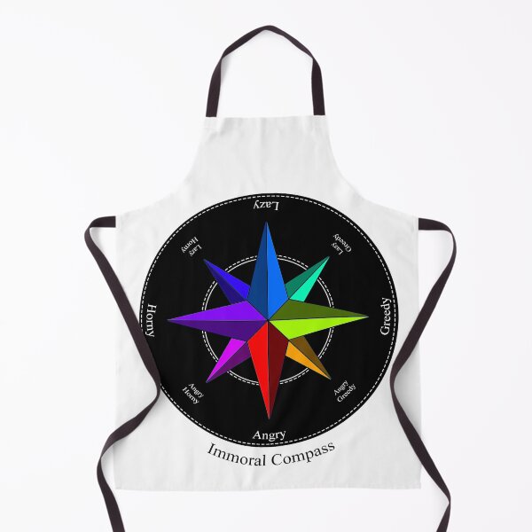 Item preview, Immoral Compass designed and sold by LordPentecost.
