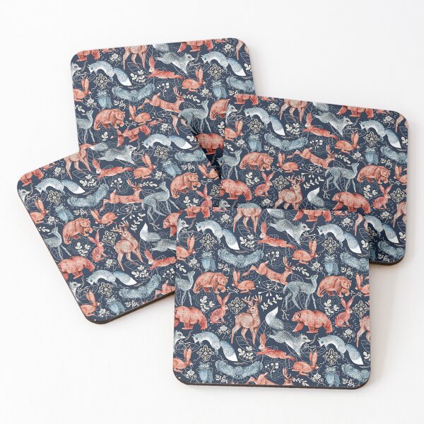 Item preview, Forest Animals All Over Pattern     designed and sold by joseech.